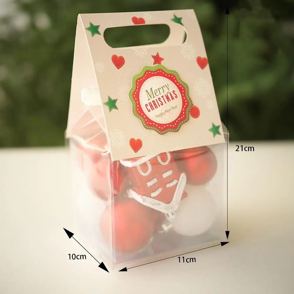 13 قطعة كرة عيد الميلاد البلاستيكية مجموعة 6 ألوان 4/6/7 سنتيمتر عيد الميلاد زخرفة الكرة تعليق شجرة عيد الميلاد كرات المشهد لوازم