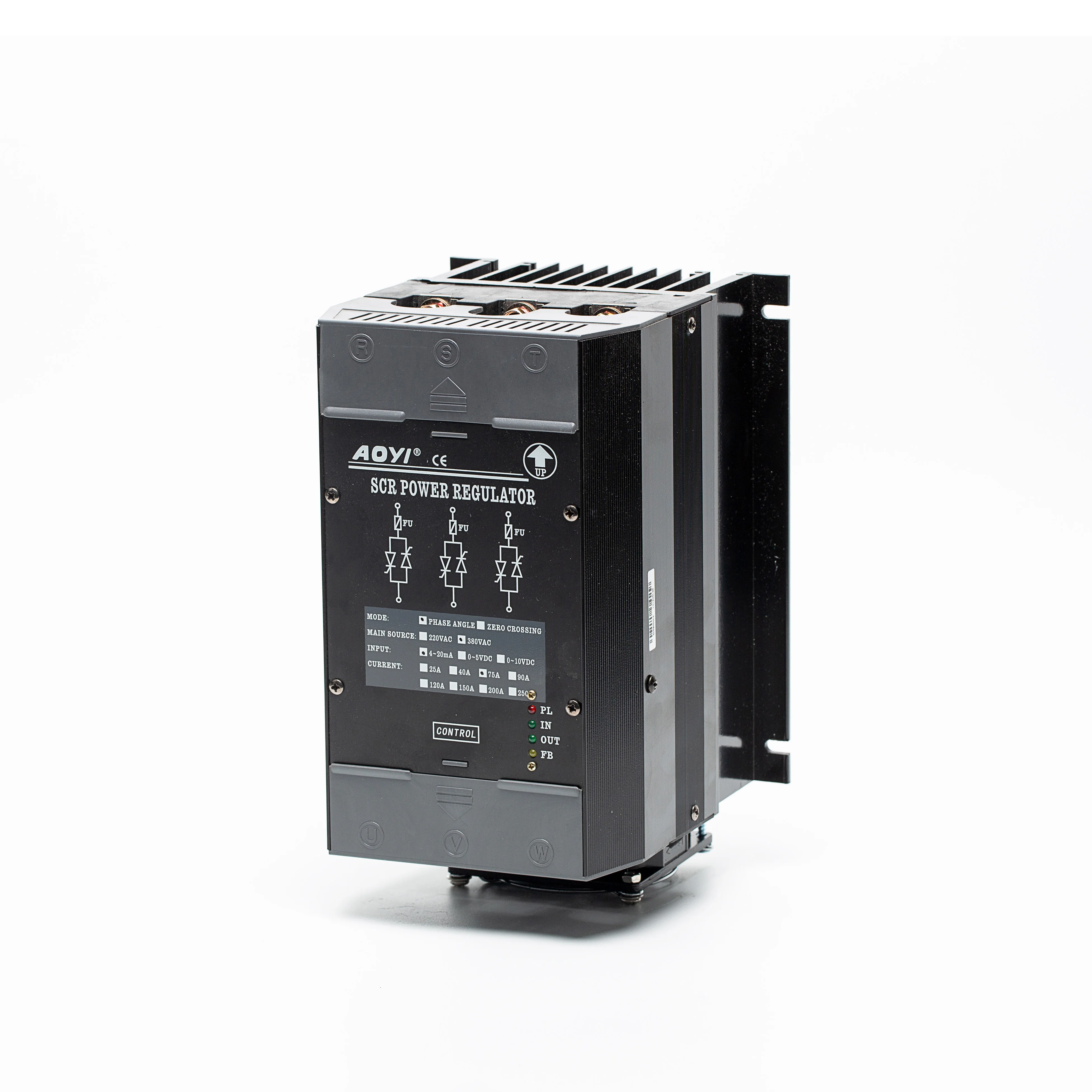 AOYI 380v ac variable scr HNSCR-LA-DX Power Regulator controller