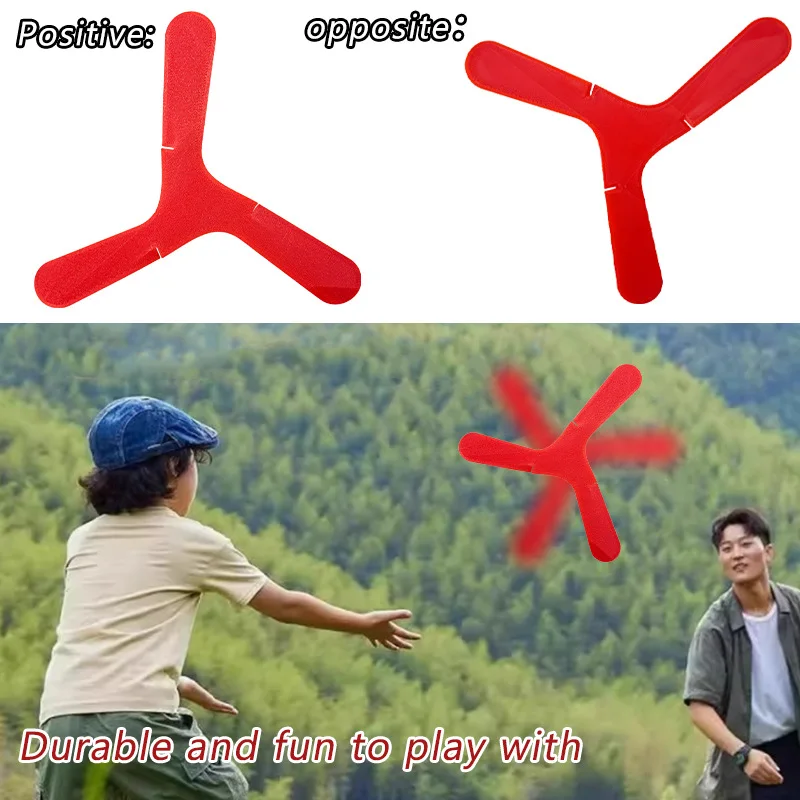 Mini Boomerang, um presente criativo e brinquedo de plástico, é divertido e pode ser jogado tanto por dentro e ao ar livre como esporte competitivo