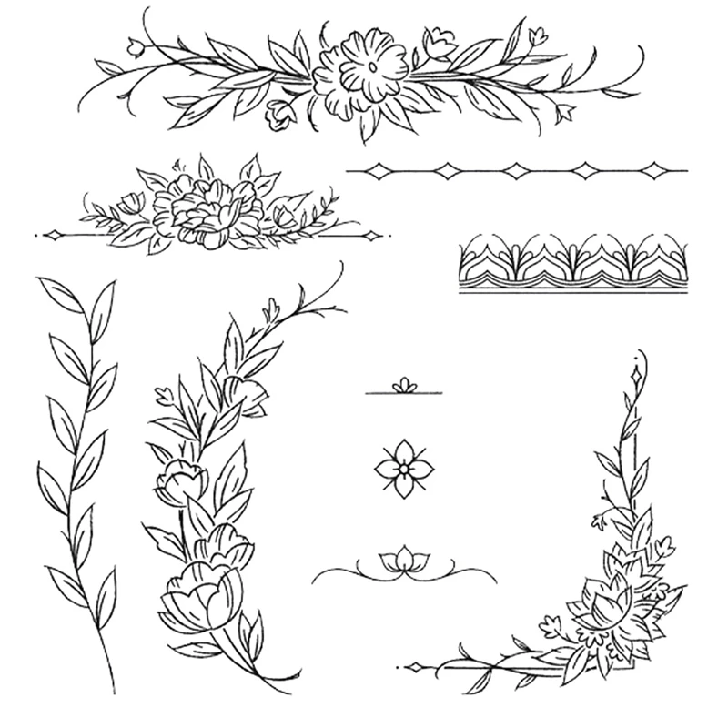 카드 제작용 스탬프 및 다이, DIY 스크랩북 예술 공예, 스탬핑 카드, 실리콘 스탬프 장식, 선물 (5603)