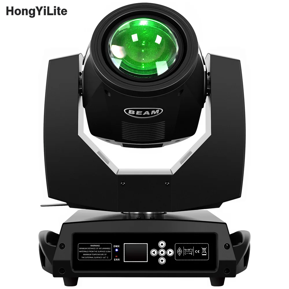 

HongYiLite Moving Head 230W 7R Lamp Lyre Beam Stage Light Super Bright Double Prism DMX Controll For DJ Disco Wedding Nightclub
