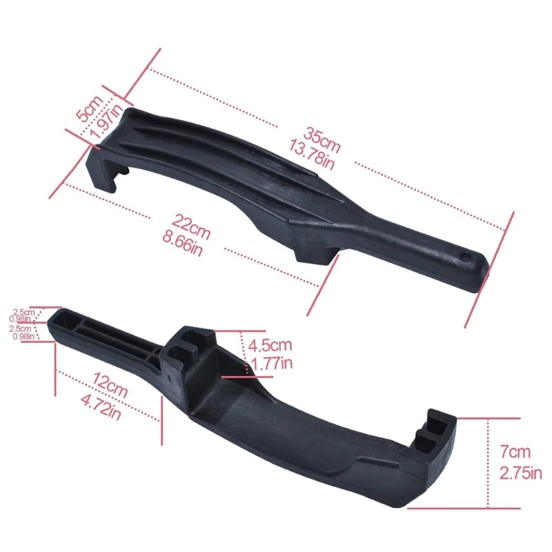 필수 풀 펌프 뚜껑 제거 도구 풀 펌프 커버 오프너 풀 장비 수리 도구 Dropshipping을위한 플라스틱 소재