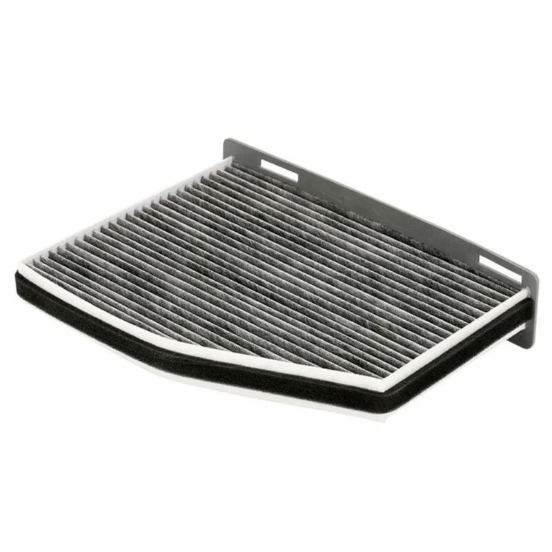 Filtro de aire de carbón activado A/C de cabina de coche para Passat Golf Beetle A3 Q3 1K 0819644   Accesorios para automóvil Filtro de carbón para automóvil Gris