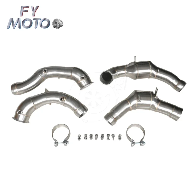 Exhaust catted Downpipe for MERCEDES AMG GLC63 M177 2018+