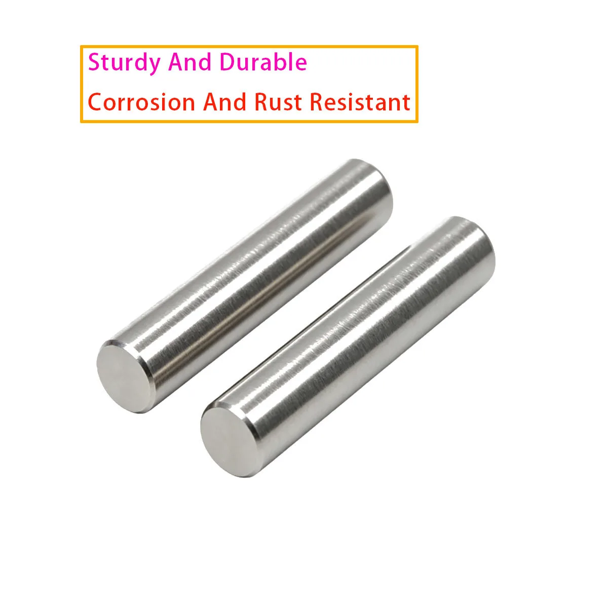 Locating Fastening Shaft Sizes M3 M4 M5 up to M20 Standard Hardware 304 Stainless Steel Solid Dowel Pin,