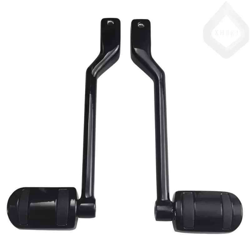 

FineBlack Front And Rear Levers With Shift Studs For Heel/toe Shifters For Harley-Davidson 1986-2017 FL Softail, 1988-2025 Road