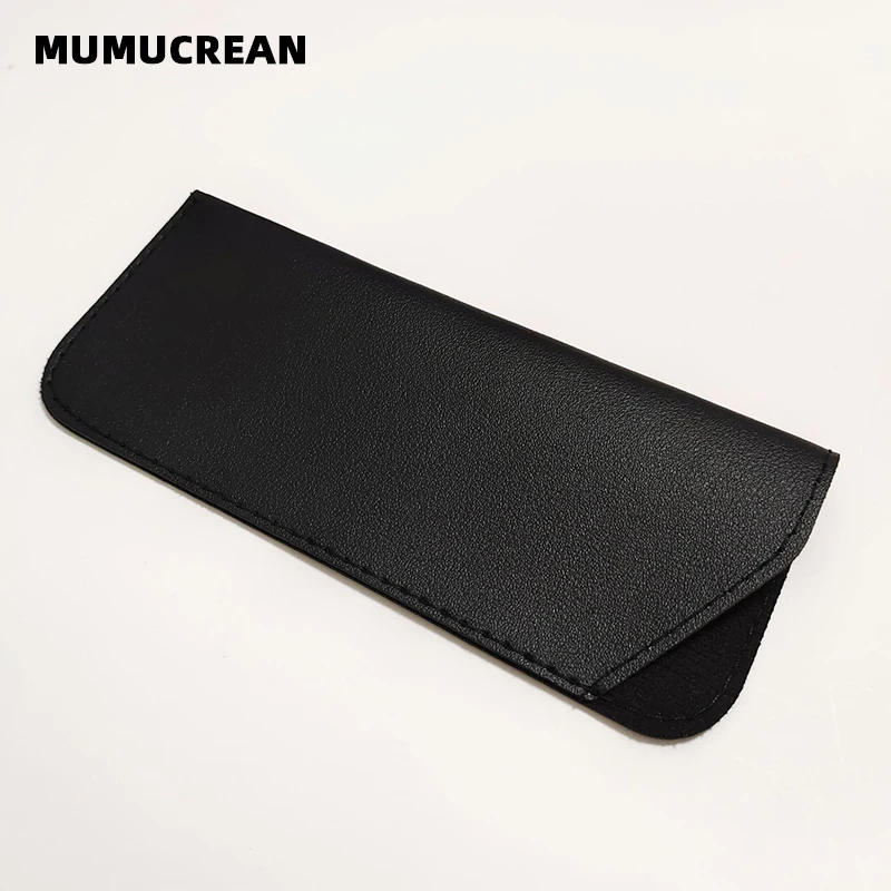 5Pcs PU Leather Glasses Bag Sunglasses Reading Eyeglasses Protective Cover Case Box Pouch Eyewear Protector Case Accessories