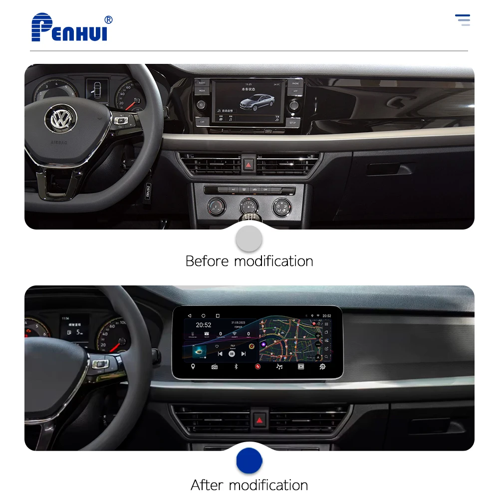 12.3 inch redpower car radio for Volkswagen Lavida 2019-2022 car DSP Android 10,0 CarPlay audio