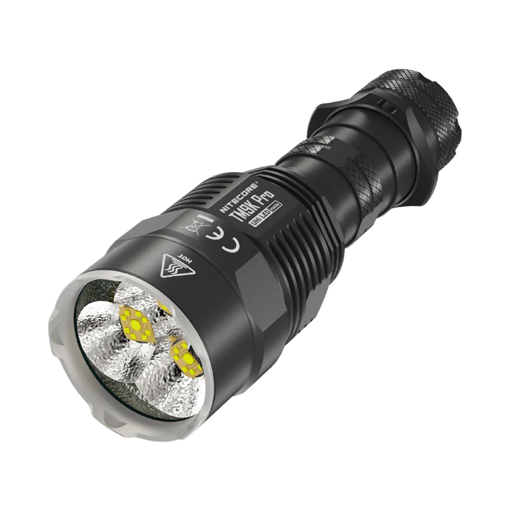 

NITECORE TM9K Pro Flashlight 3*UHi LEDs Max 9900 Lumens Torch Beam Distance 510M Tactical Flashlight Buil-in 5000mAh Battery