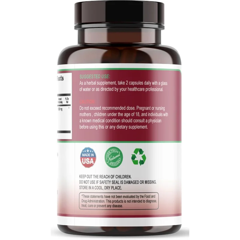 Triphala Intestinal Health Capsules - Digestive and Colonic Cleansing Immune System Health Support 60 Capsules