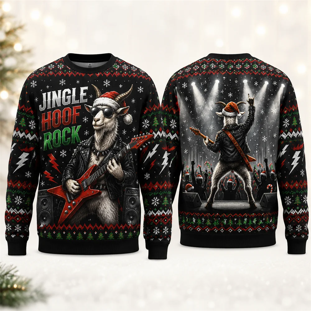เสื้อสเวตเตอร์คริสต์มาสลายแพะข - 3D Printing Xmas บทวิจารณ์และราคา
