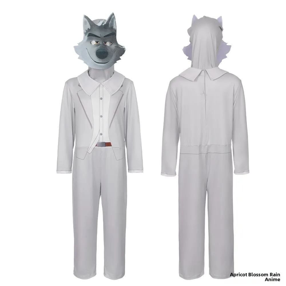 Halloween-kostuum TheBauys Bad Guys League Big Bad Wolf Rollenspel Toneelkostuum Etnische Faion voor dames Grensoverschrijdend