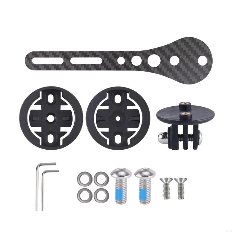 カメラ用の強力なカーボンバイクマウントバイクホルダーセットサイクリングコンピューター