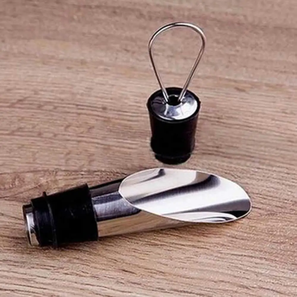 Stainless Steel Classic Bottle Pourers Spout Liquor Pourer Flow Wine Bottle Pour Spout Stopper Bar Accessories - Image 5