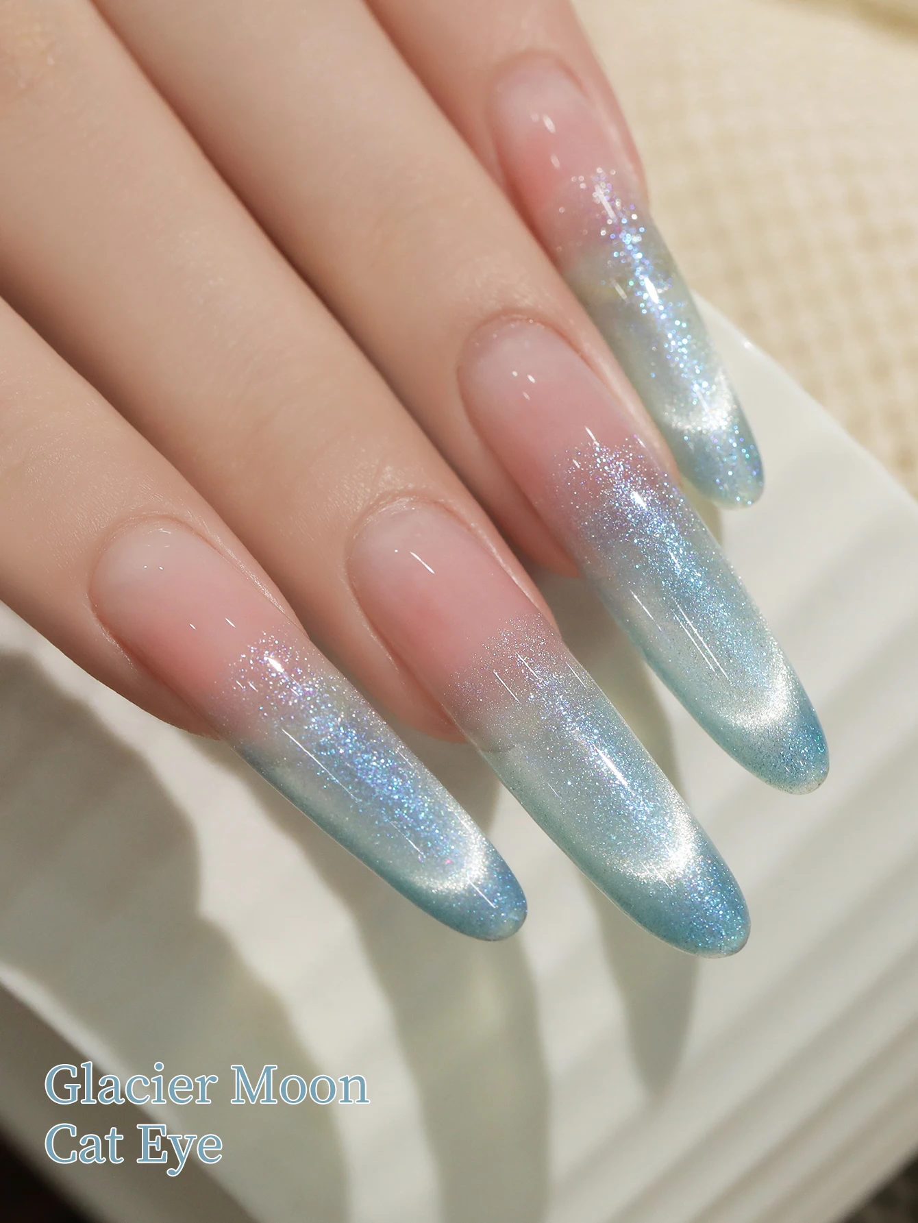 XEIJAYI 1/4 قطعة 10 مللي طلاء أظافر جل مغناطيسي على شكل عين القطة قابل للإزالة للأشعة فوق البنفسجية LED للنساء - عصا مغناطيسية غير متضمنة #6