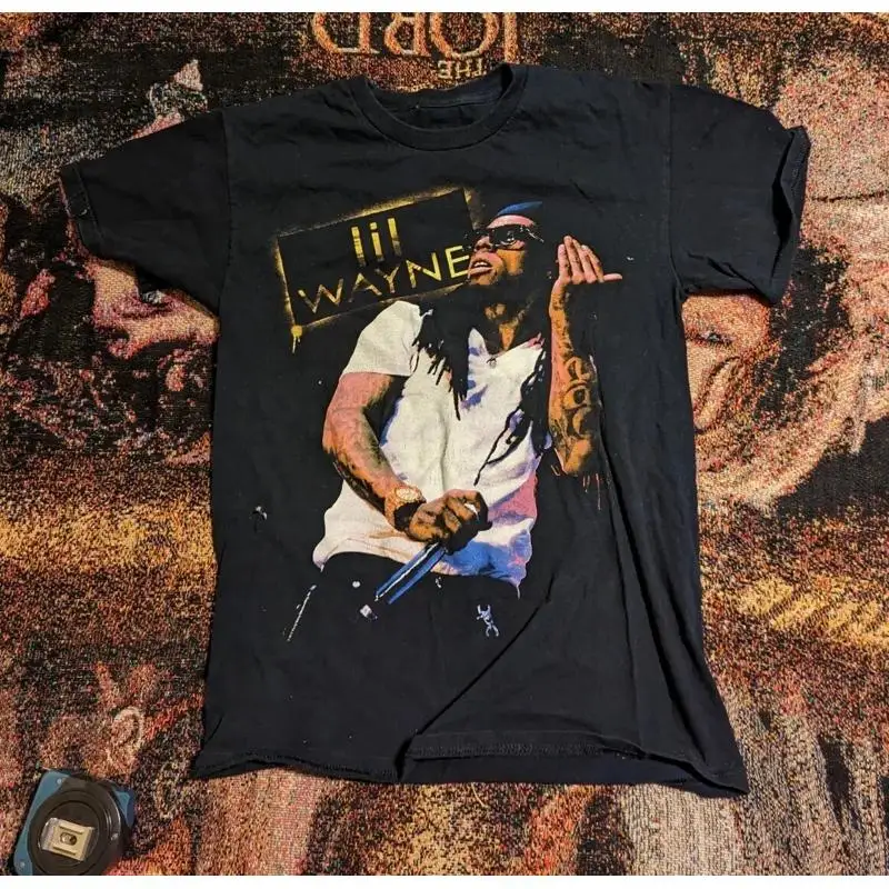 

Винтажная футболка Lil Wayne 2011, размер маленького Рэп Хип-Хоп Young Money