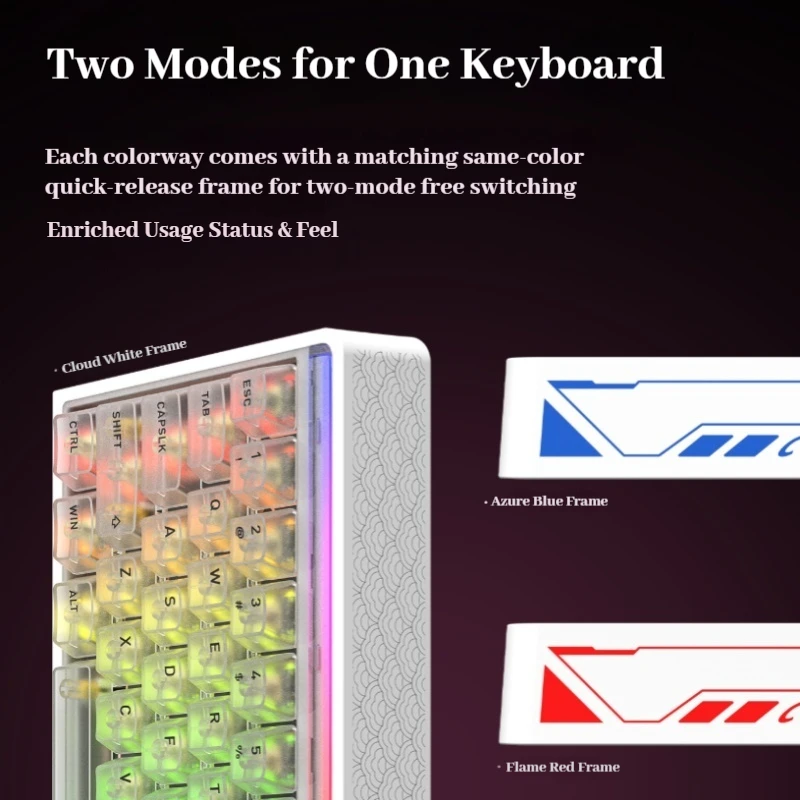 Mx68 Gaming Magnetic Axis Keyboard Rgb 0.01mm 8k Kaihua Gaming Dedicated Wired Desktop Computer Customization Valorant