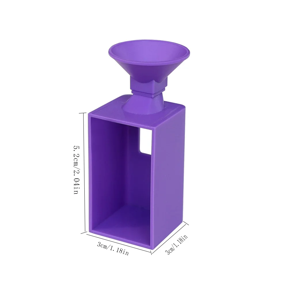 5D Diamond Painting Drills Funnel for Storage Container Box Drill Tray Box Multifunctional Drill Tray Embroidery Art Tool