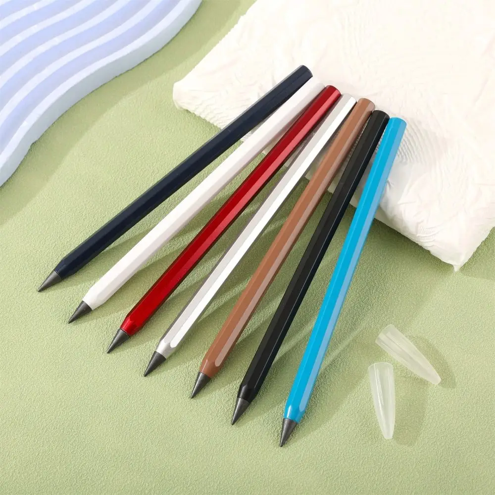 Magic Metal Pencil No Ink Non-Sharpening Eternal Pencil Unlimited Writing Pencil Stationery