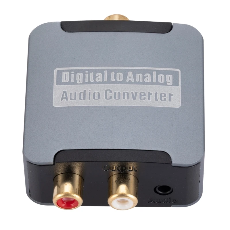 Convertidor analógico a digital para PS3Player 2RCA Adaptador 3,5 mm