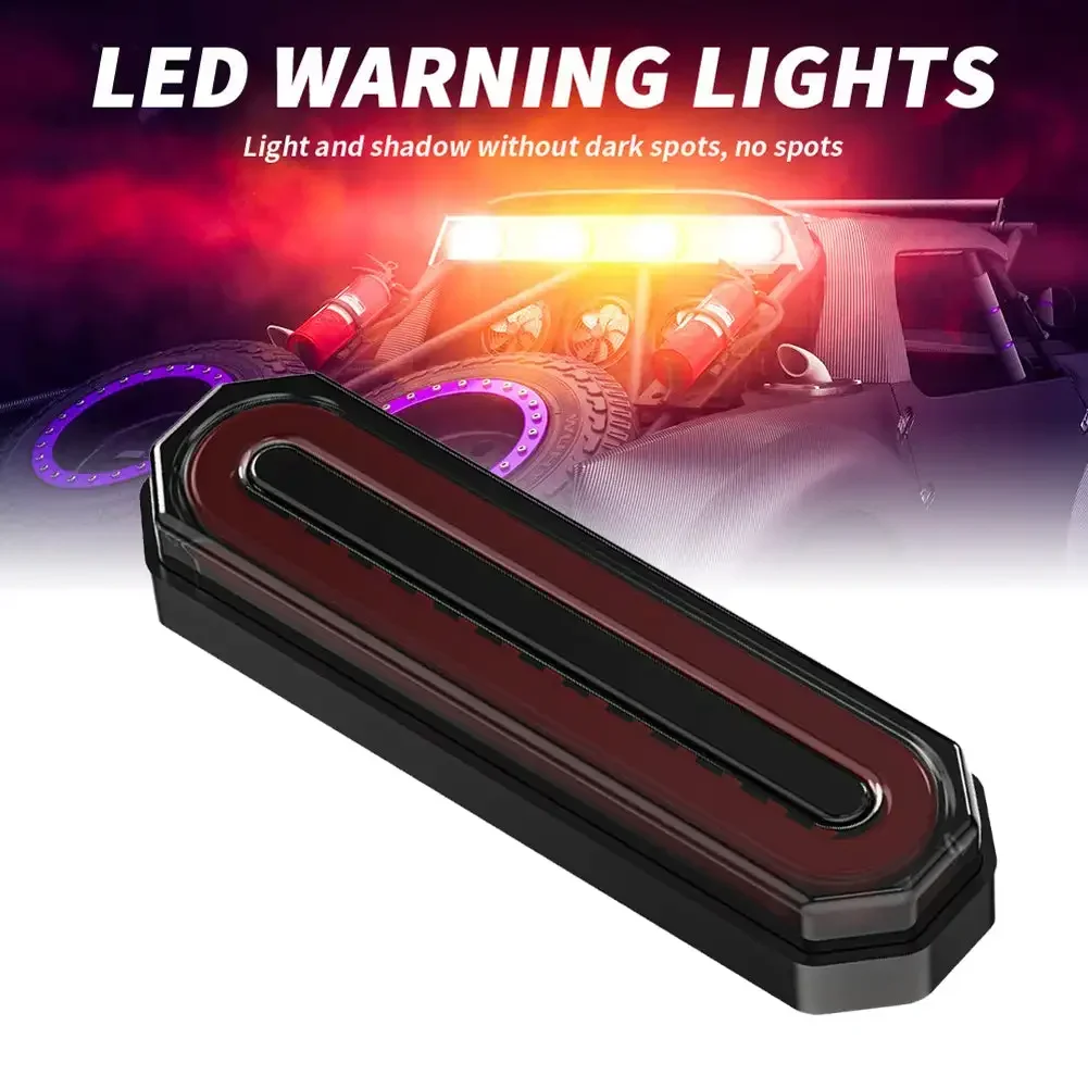 3 in 1 LED Brake Tail Turn Lights Red+Yellow Sequential Flowing Turn Signal Light Stop Taillight for Truck Trailer RV Cargo Van