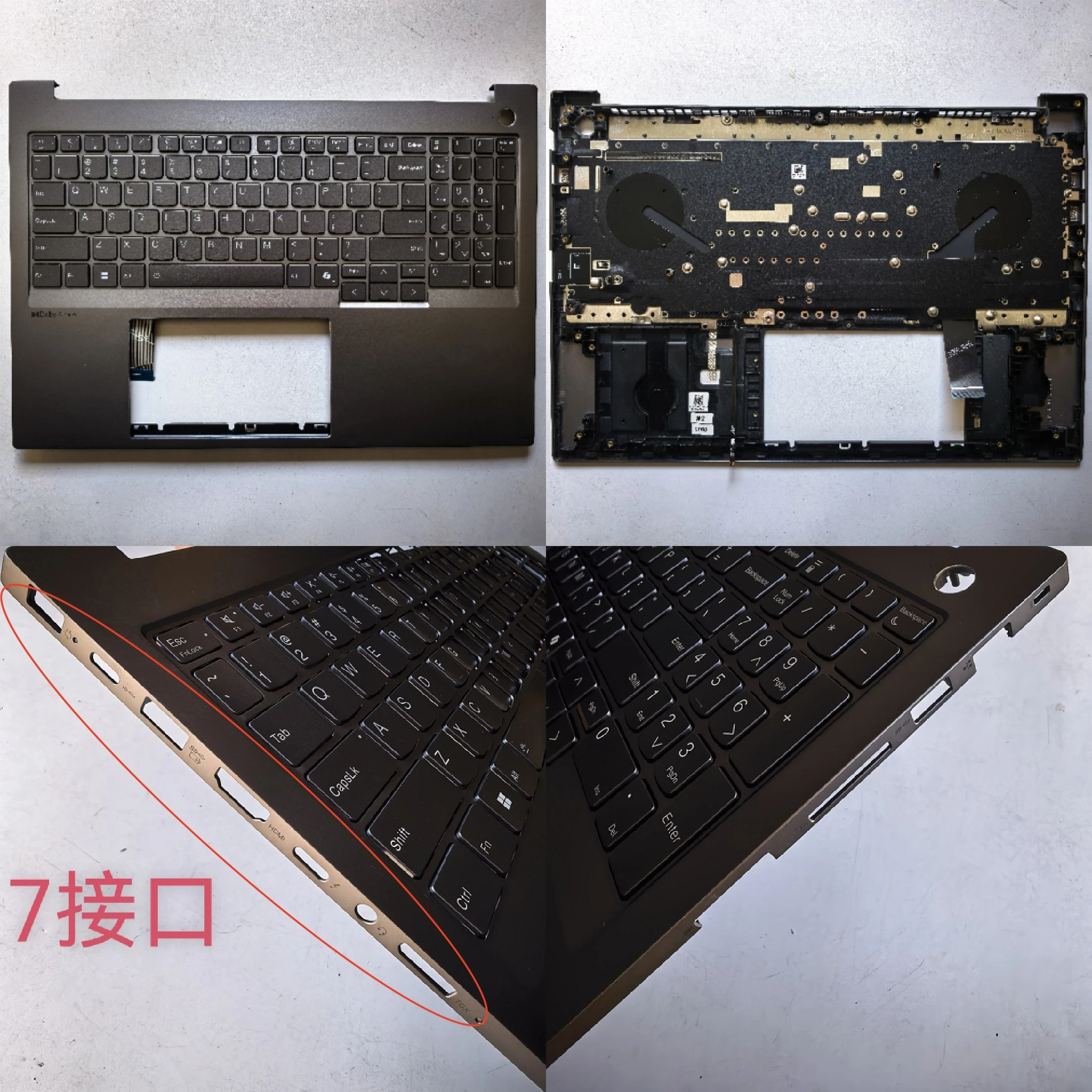 

New laptop palmrest cover with keyboard for lenovo ThinkBook 16 G6+ IMH AHP