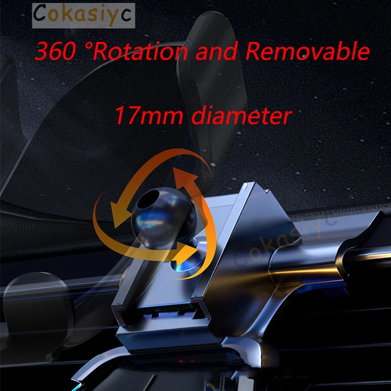 자동차 전화 홀더는 지프 랭글러 GPS 용 특수 마운트 고정 브래킷베이스 17mm 액세서리 2019-2022 지원