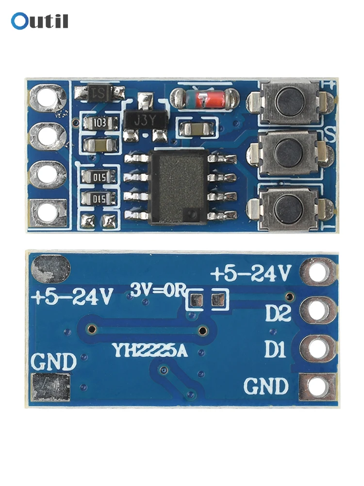 5V-24V 3A RGB Colorful Flashing Module LED Strip Light Controller Color Changing Ambient Lights/Drive Circuit Board