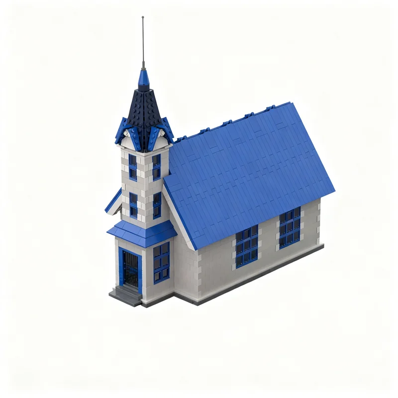 مجموعة بناء كنيسة ستودفارفجوردور من 2701 قطعة، نموذج مكعبات بناء عالمية، لعبة إبداعية، هدايا عيد الميلاد، ألعاب تعليمية