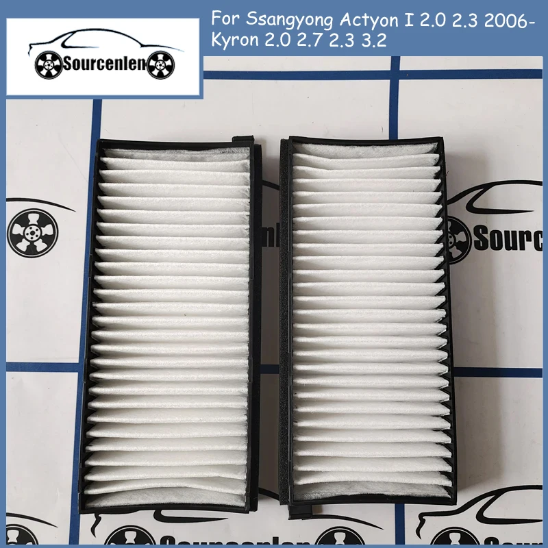 

Air Conditioning Filter Element Genuine Cabin Air Filter For Ssangyong Actyon I 2.0 2.3 2006- Kyron 2.0 2.7 2.3 3.2 68111091A0