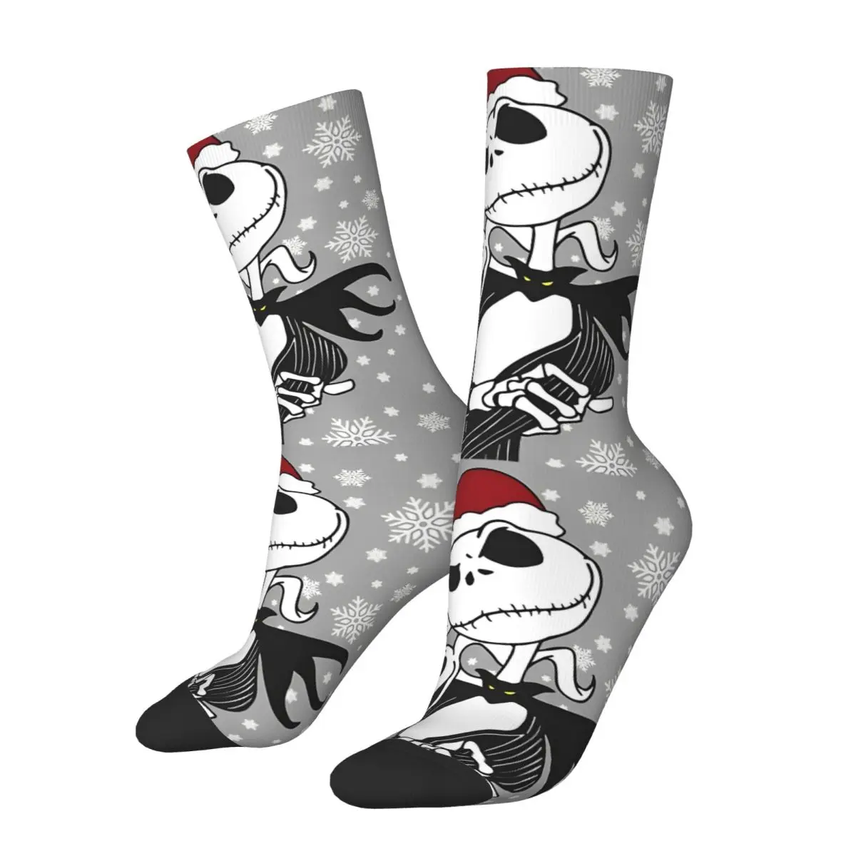 

Winter Warm Crazy Design Men's Women's Jack Skellington - Nightmare Before Christmas Socks Non-slip Soccer Socks