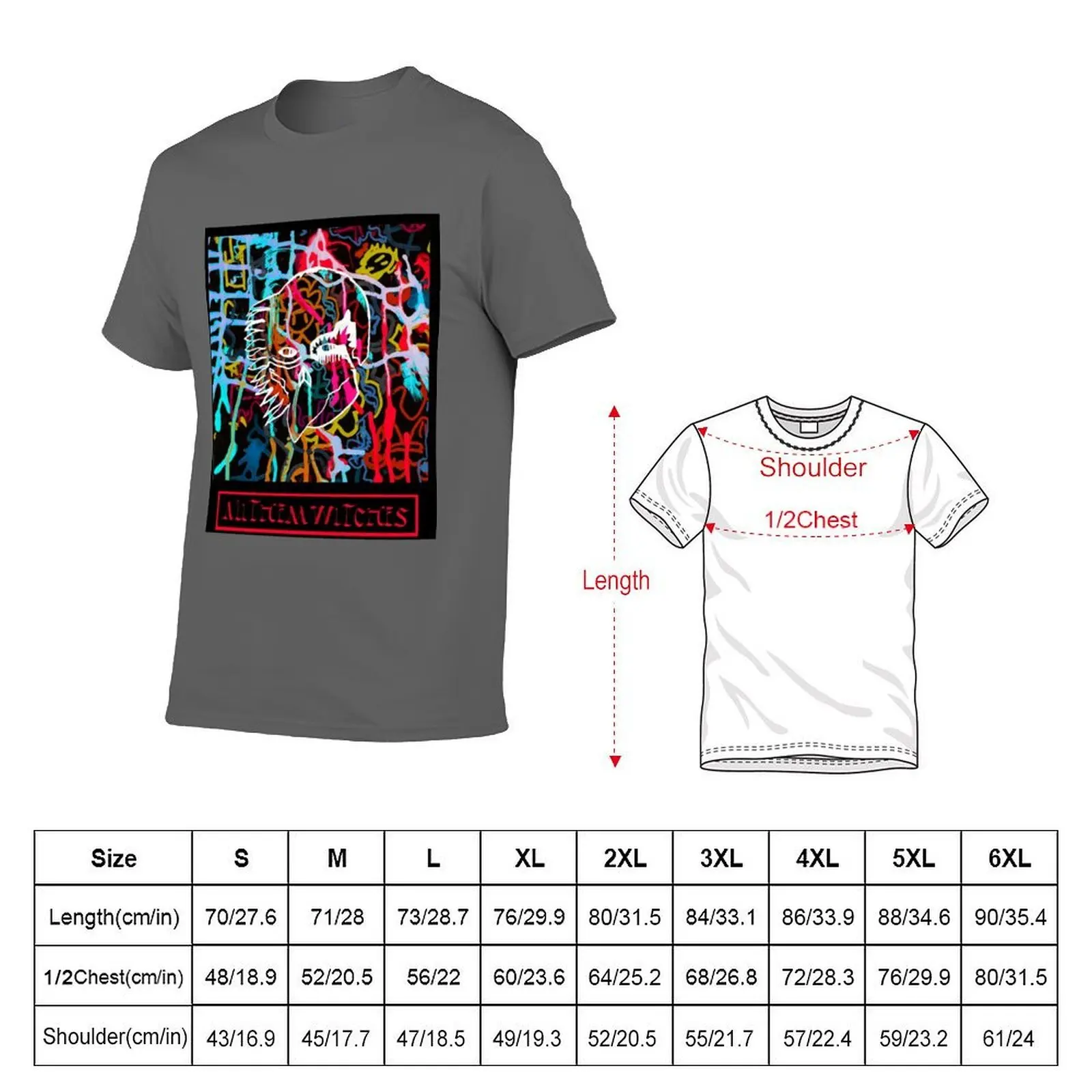 Witches Them All T-Shirt Casual Light Summer Short Sleeve Top