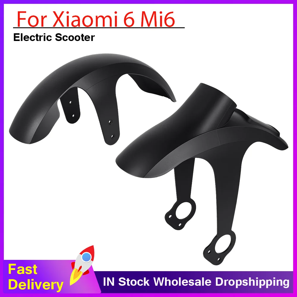 For Xiaomi Electric Scooter Mi6 E-Scooter Tire Splash Fender Front Rear Back Guard Mudguard Replacement Parts