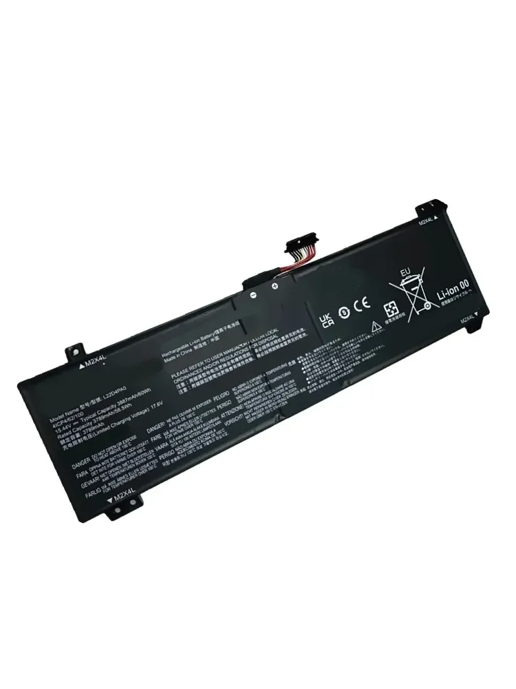 L22D4PA0 Laptop Battery for Lenovo G5000 LOQ 15APH8/15IRH8/16APH8/16IRH8 L22B4PA0 L22M4PA0 L22X4PA0 Legion Slim 5 16APH8/16IRH8