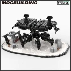 MOC Build Blocks Dawn Movie Scene Machine Model DIY Assembly Bricks Creative Ideas Toys Film Collection Display Christmas Gifts