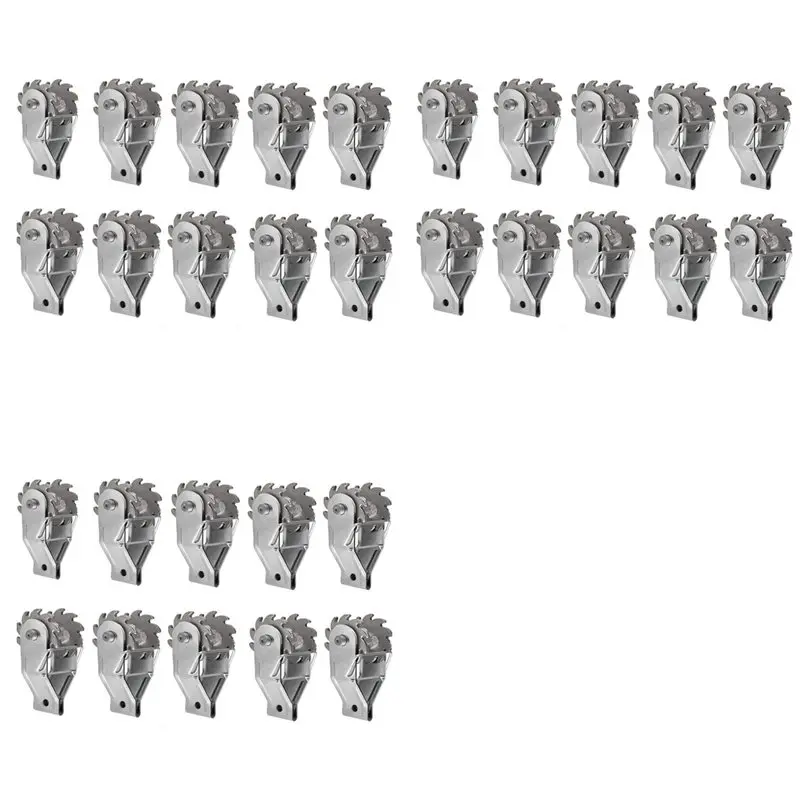 30Pcs Fence Tensioner Heavy Duty In-Line Wire Strainer Wire Ratchet Tensioner For Electric Fence Farm Fence