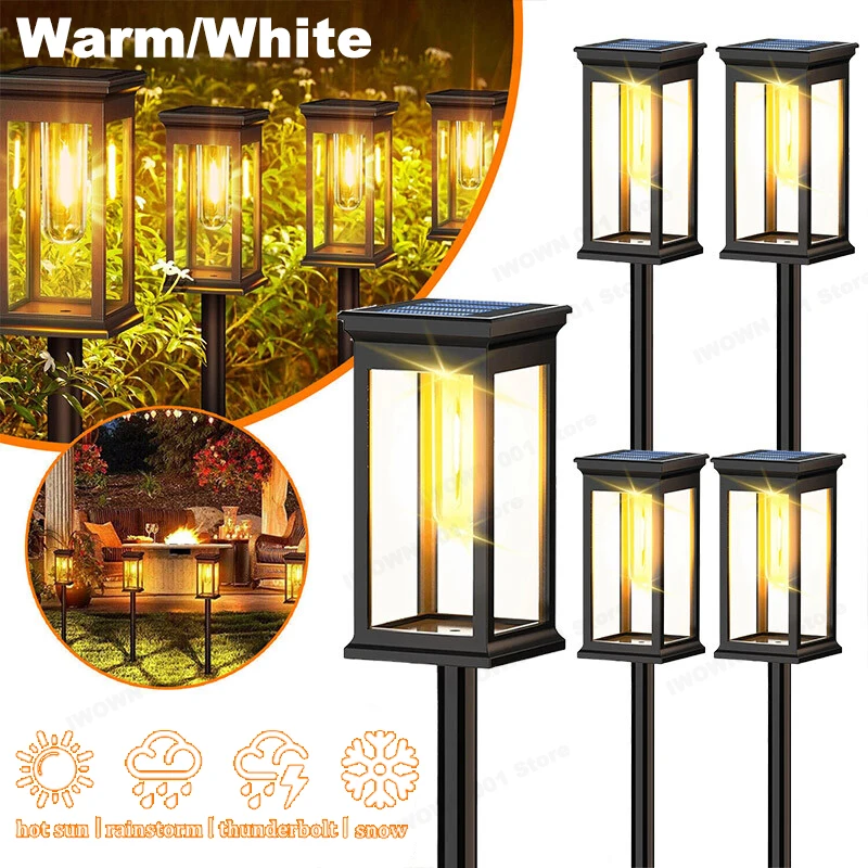 

Garden Solar Lights Automatic on/Off IP65 Waterproof Pedestrian Bridge Landscape Lighting Lawn Lights Courtyard garden light