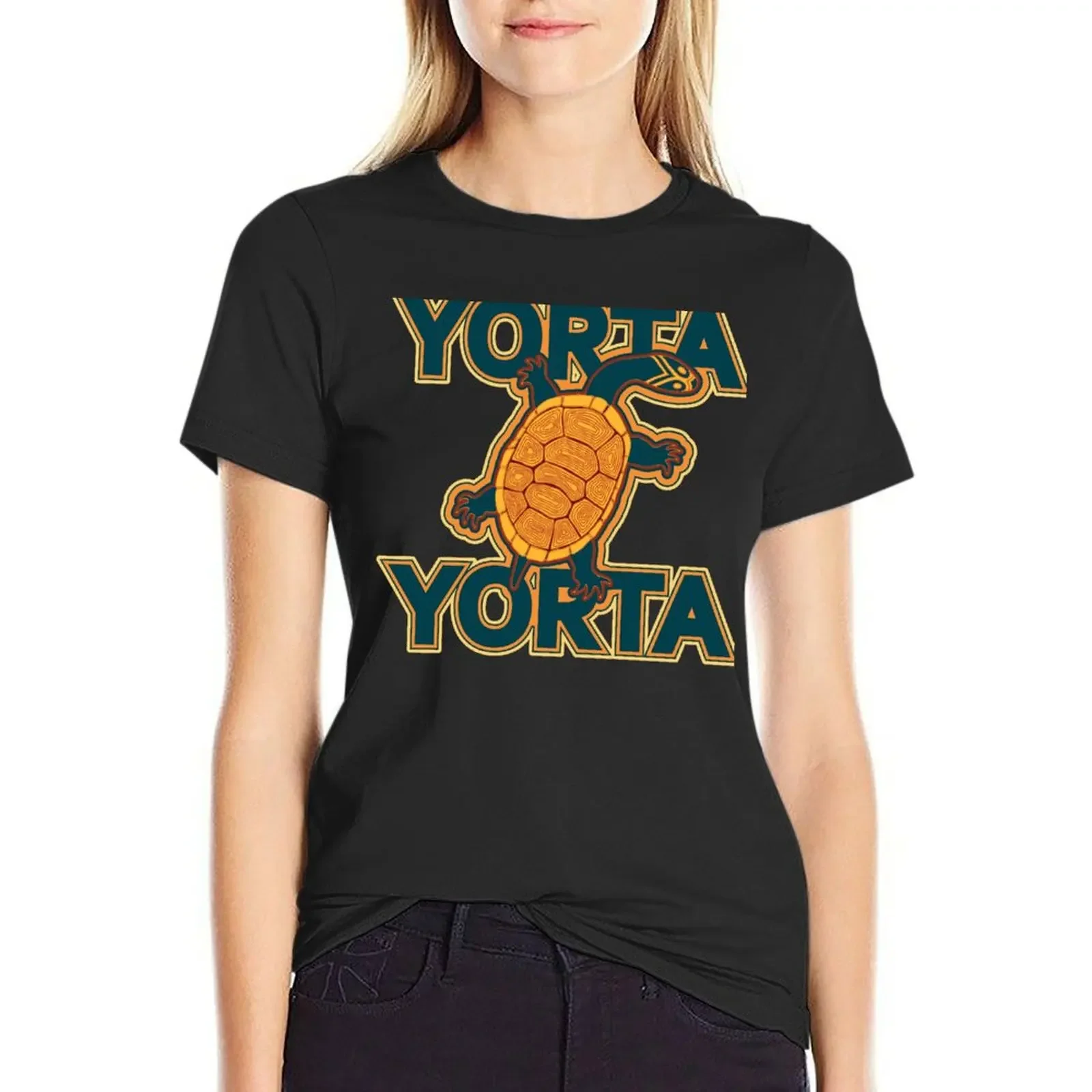 

Yorta Yorta T-Shirt animal print hippie clothes quick-drying tees summer clothes for Women