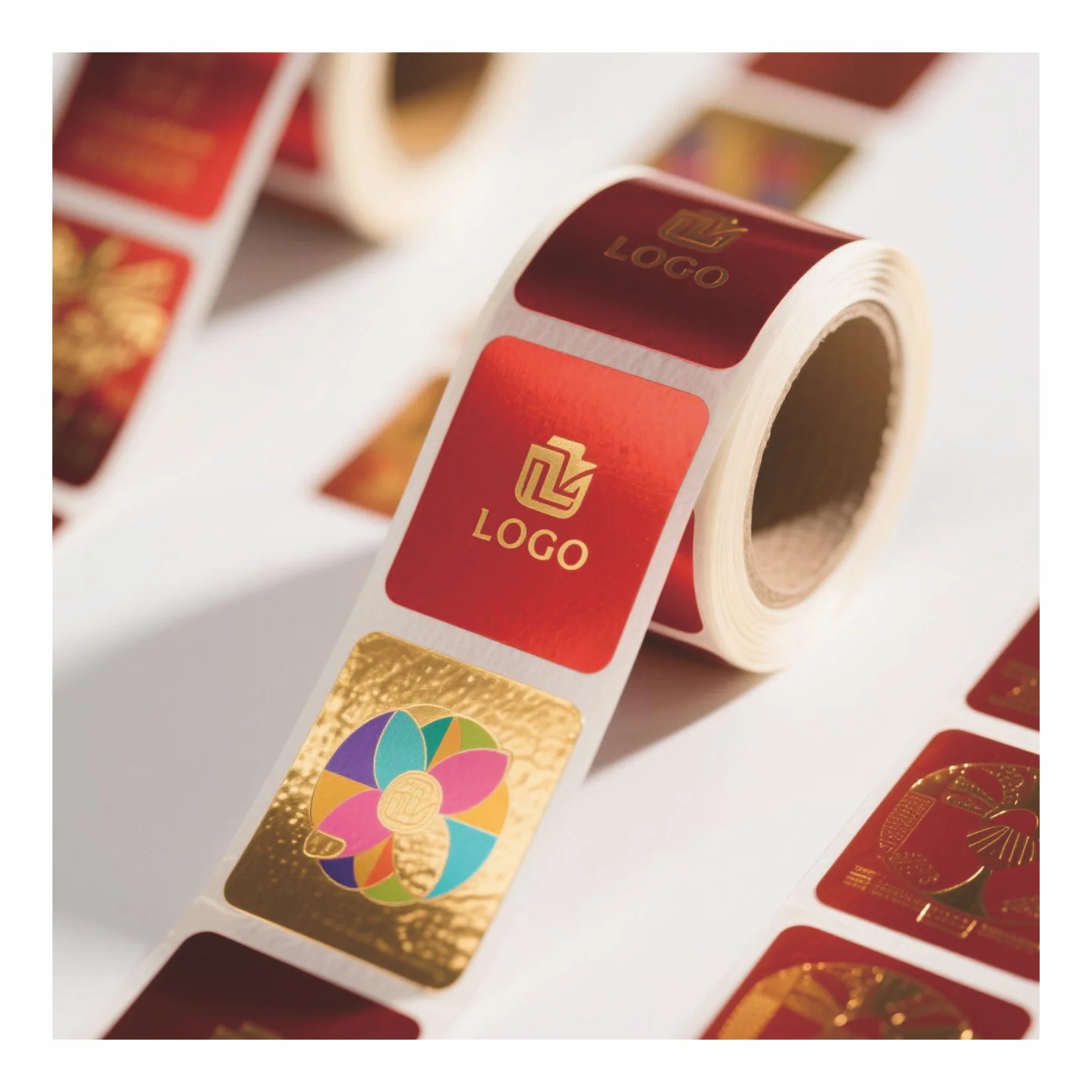Metallic Gold Stickers For Award Winning Products And Exclusive Editions
