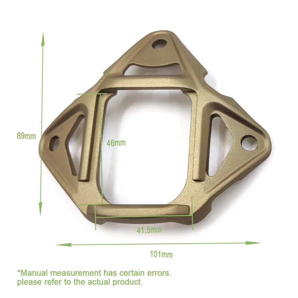 SOTAC-GEAR Hunting CNC 3 Hole Helmet Mount Base Shroud Skeleton Accessories