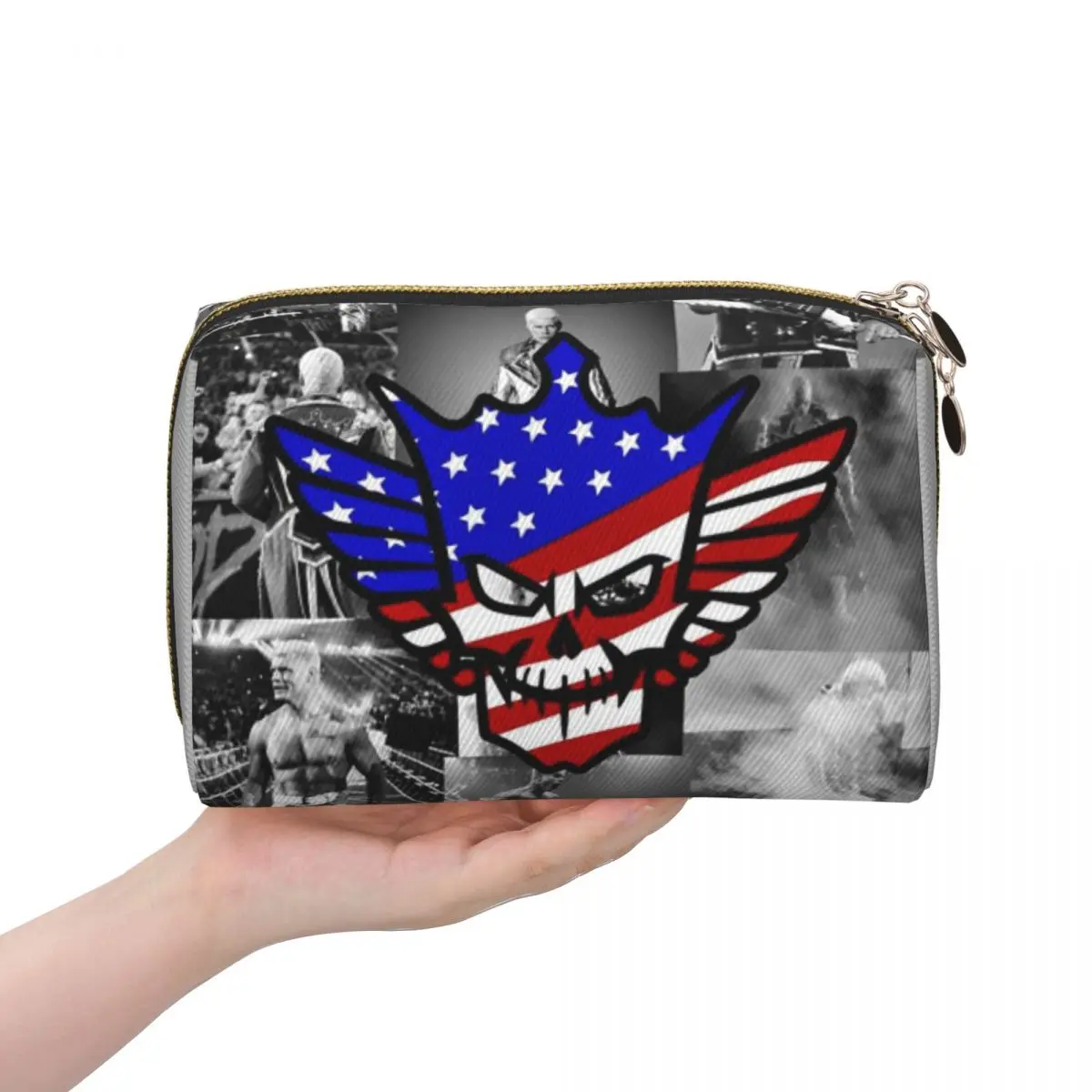 

In The Ring Cody Rhodes American Nightmare Женские косметички Дорожный органайзер для макияжа Сумка для хранения туалетных принадлежностей Dopp Kit Box