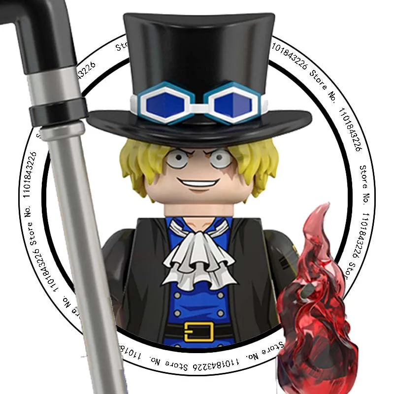 WM6193 ONE PIECE Luffy Zoro Nami Chopper Bouwstenen Mini Action Figure Accessoires Halloween Kerstcadeaus voor Kinderen