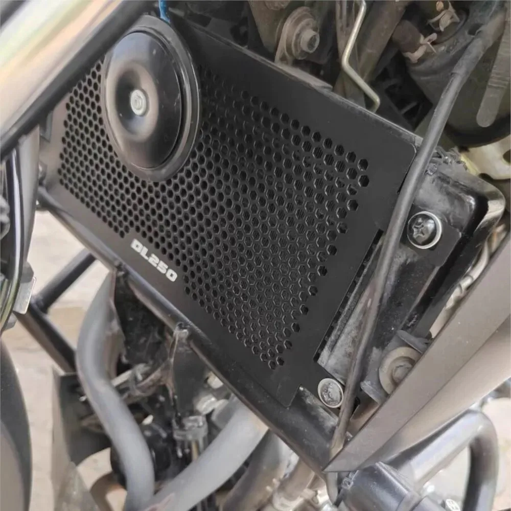 Moto Radiatore Griglia di Protezione Della Copertura Protettiva Per Suzuki DL250 V-STROM 250 Vstrom250 2017 2018 2019 2020 Radiatore Olio Protezione