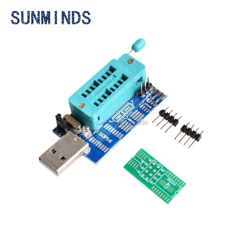 Bios Board MX25L6405 W25Q64 USB Programmer LCD Burner CH341 Progammer for 24 25 Series