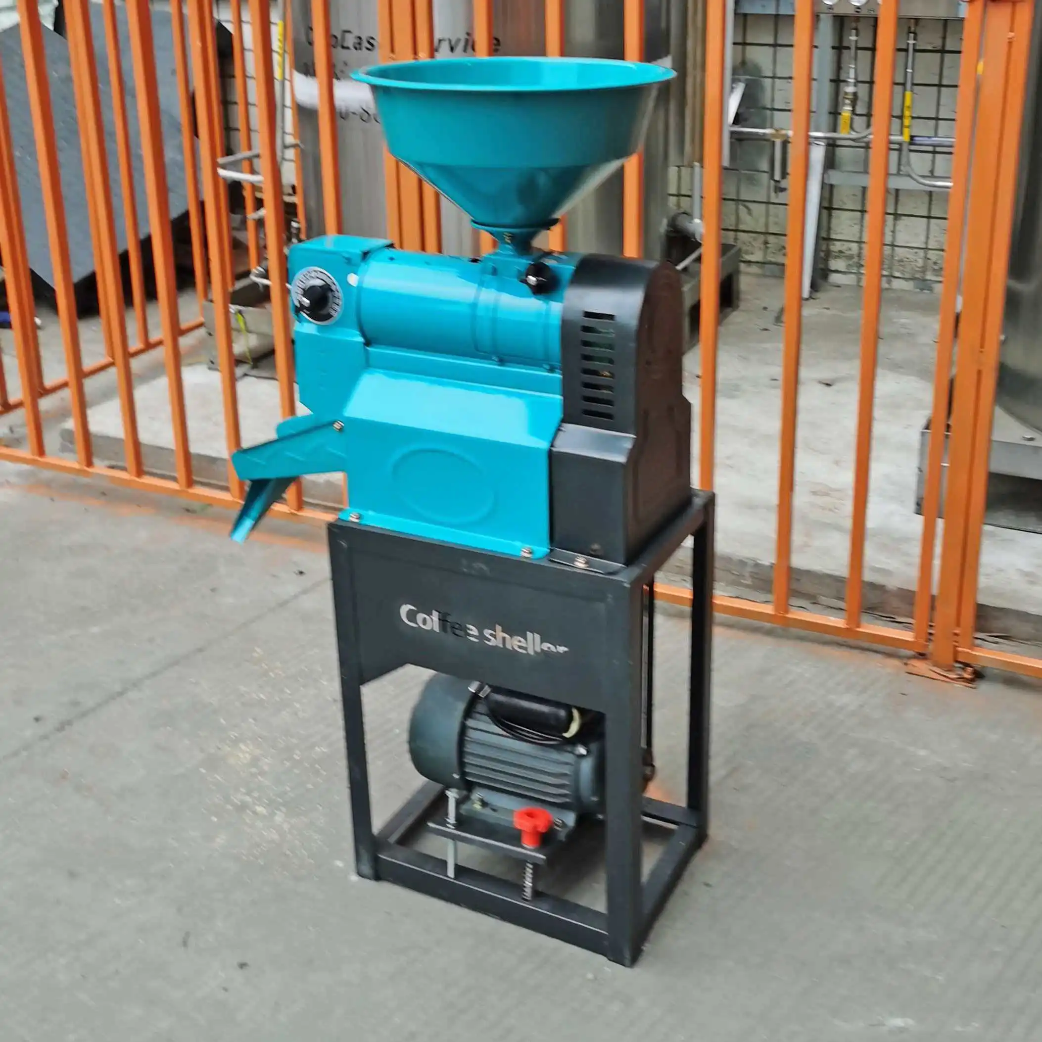 Coffee Huller Machine Automatic Dry Wet Coffee Bean Peeling Shelling Equipment Low Broken Rate For Coffee Processing Factory