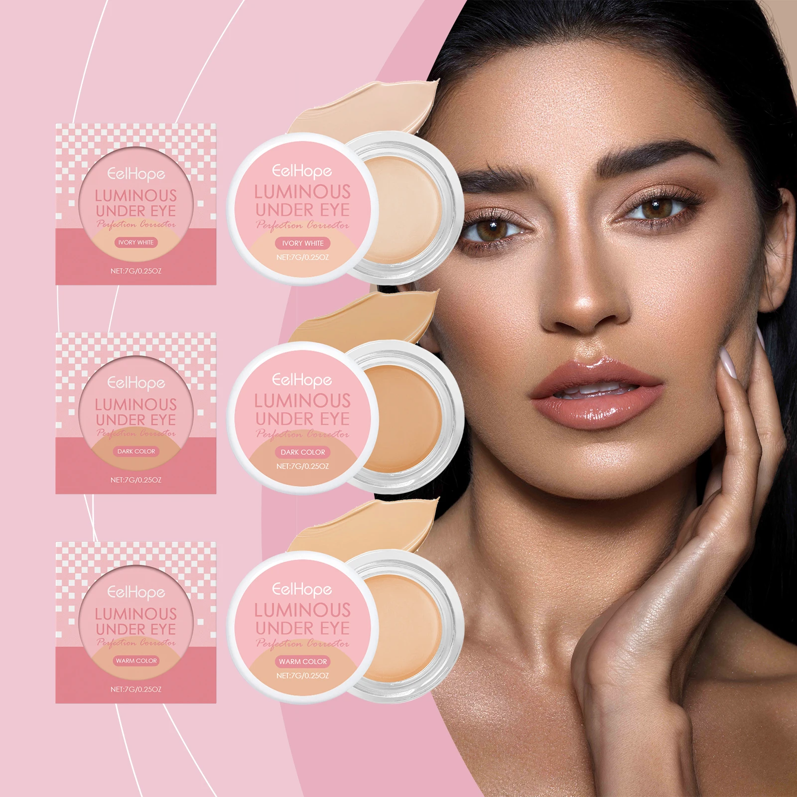 Foundation Concealer Improve Skin Elasticity Brighten Complexion Not Easy Remove Makeup Moisturizing Liquid Hydrating Corrector