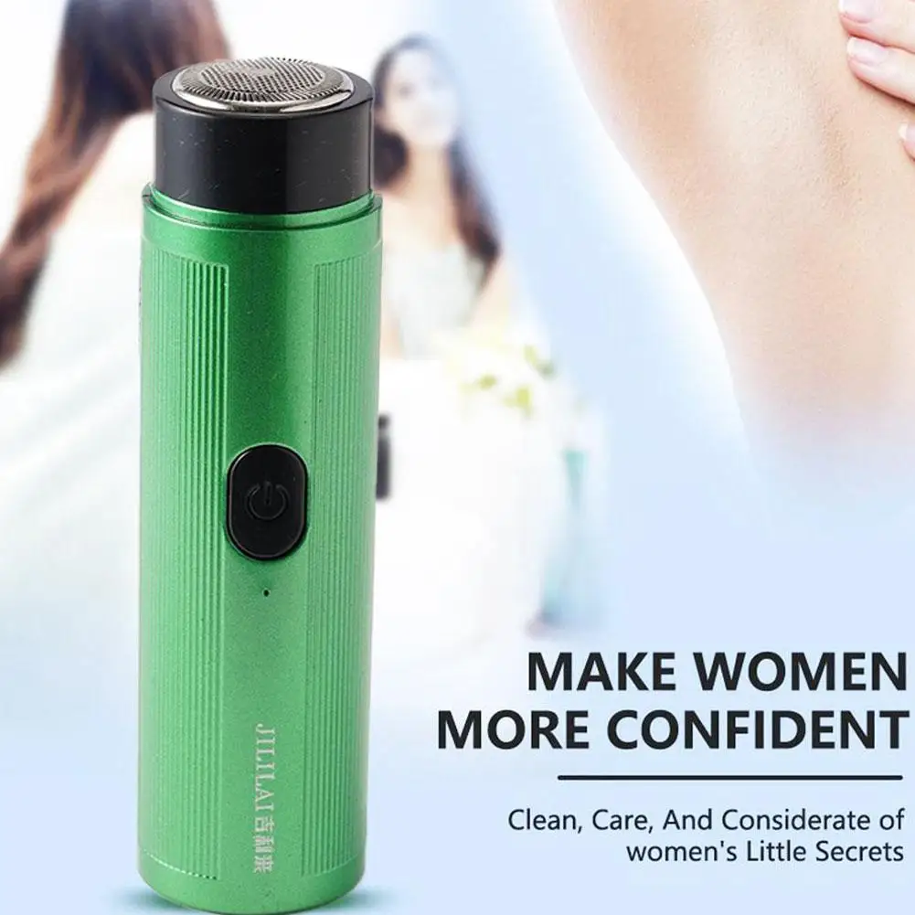 Mini rasoir électrique portable pour hommes, étanche, chargement USB, rasoirs pour le visage avec brosse, kit de rasage au couteau à barbe