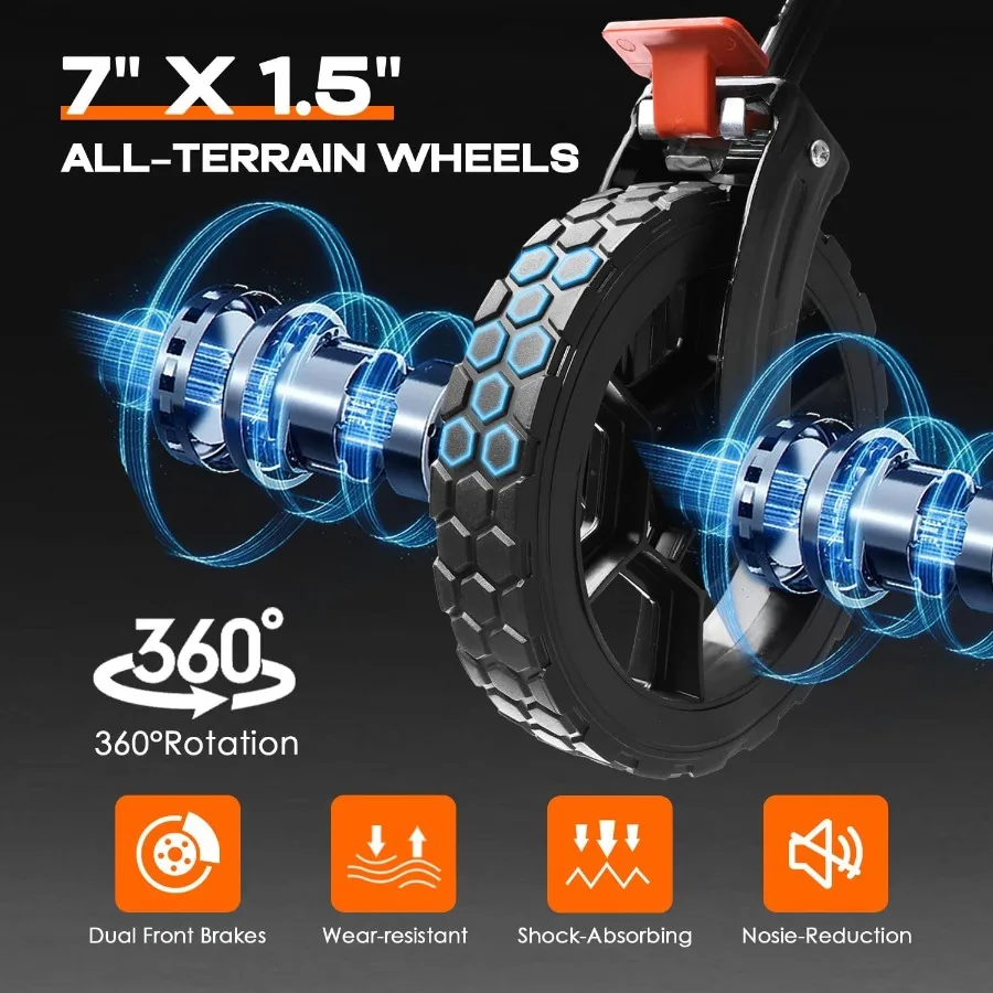 130L collapsible foldable wagon with wheels featuring large capacity cart design side pocket storage and reliable brakes ideal