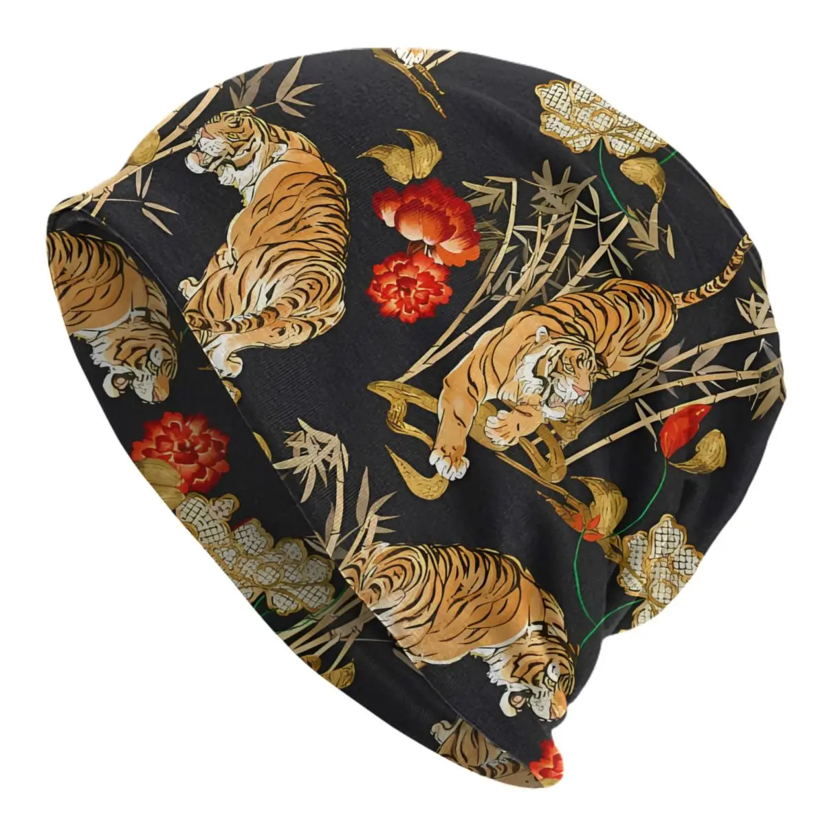 

Tiger Beanies Caps Hat Fashion Bonnet Hats Men