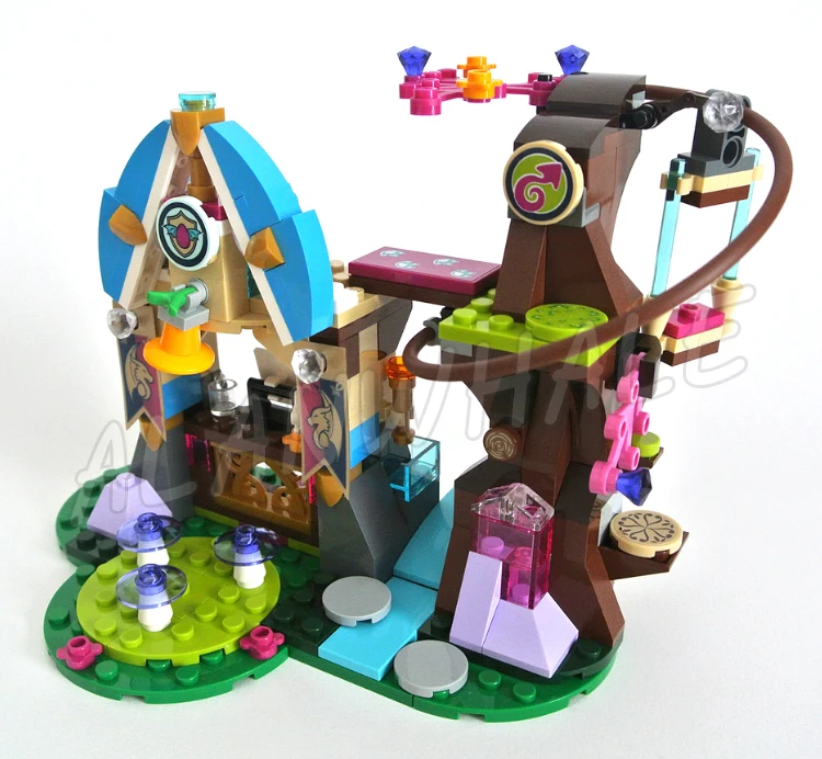 233 個のエルフ エルヴァンデール ドラゴンズ学校 ベイビー ウィンド ハウス 10501 組み立てブロックキット プレイトイ おもちゃ モデルと互換性あり